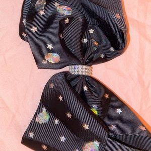 Skull, Star Print JoJo Bow